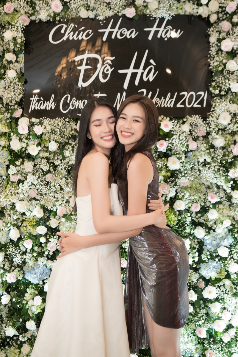 Dàn hậu đình đám tụ họp chia tay Đỗ Hà trước ngày lên đường đi thi Miss World 2021 - Ảnh 3